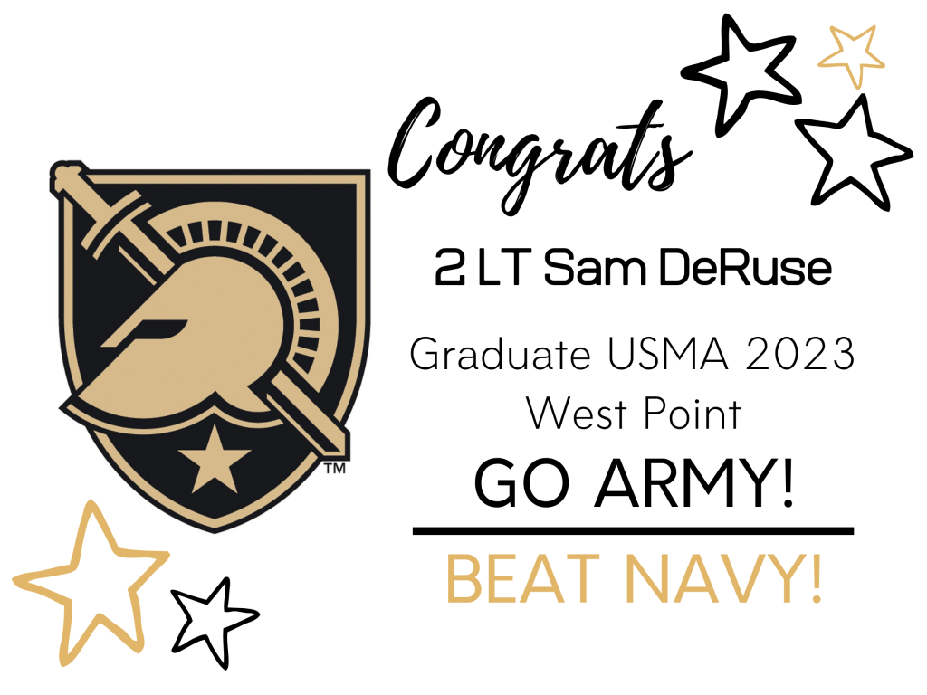 2LT Sam DeRuse Reno High School West Point Graduate 2023